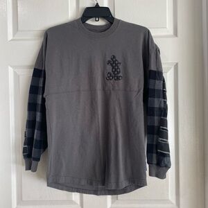 Walt Disney World Mickey Mouse Size XS Buffalo Check Plaid Spirit Jersey